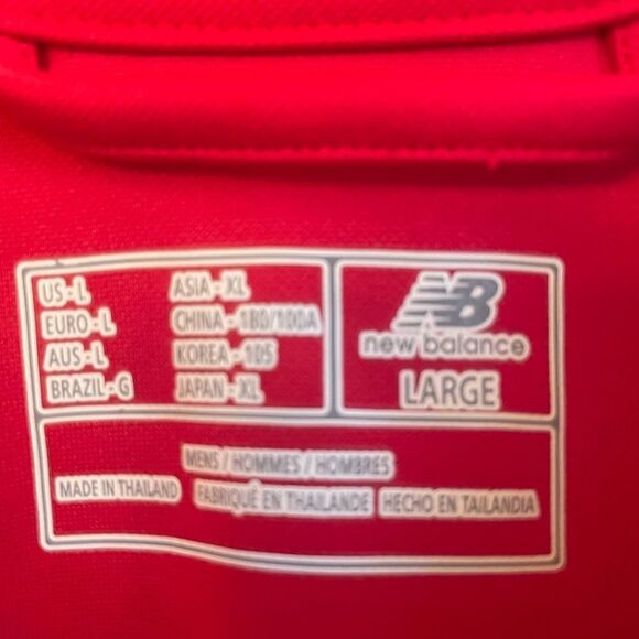 New Balance boys zip up dri fit jacket size large - Picture 4 of 4